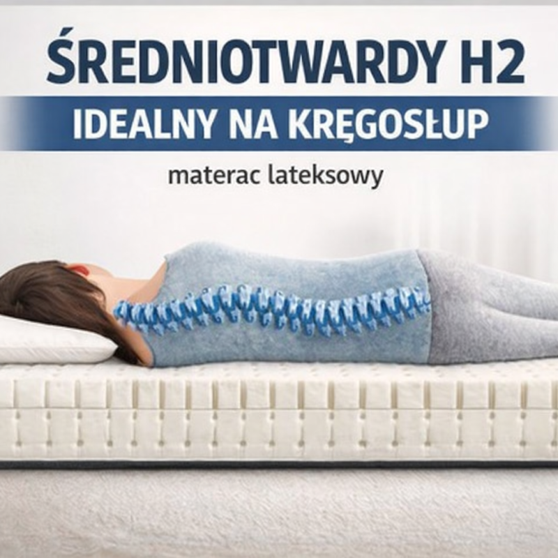 MATERAC LATEKSOWY VENA PLUS - H2