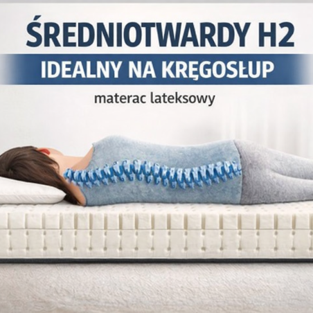 MATERAC LATEKSOWY VENA PLUS - H2