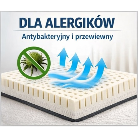 MATERAC LATEKSOWY VENA PLUS - H2