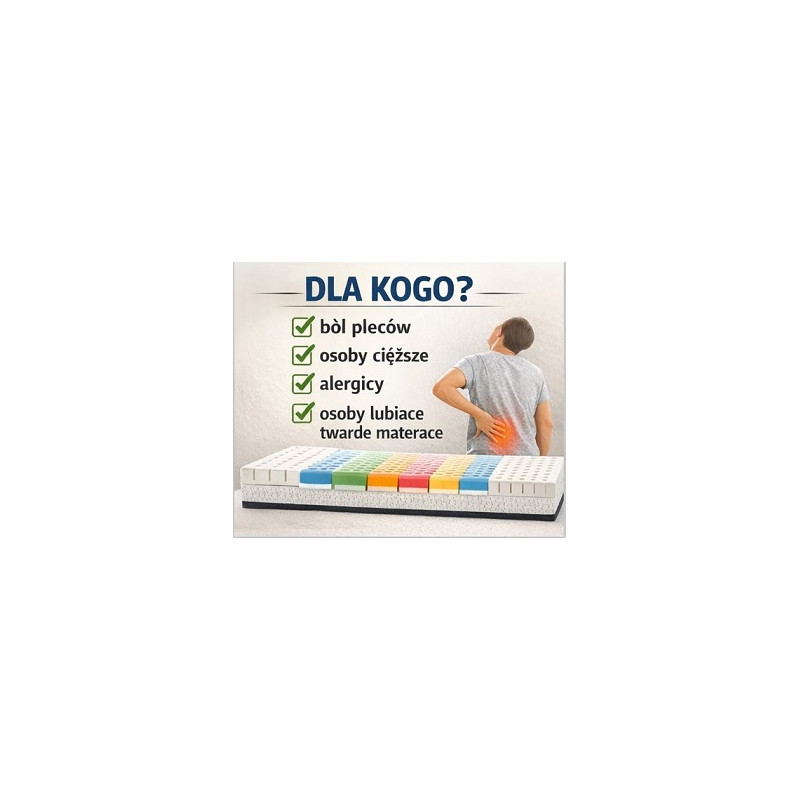 MATERAC LATEKSOWY VENA PLUS - H3
