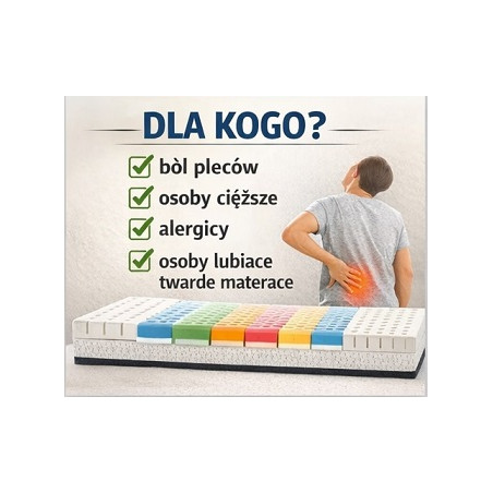 MATERAC LATEKSOWY VENA PLUS - H3